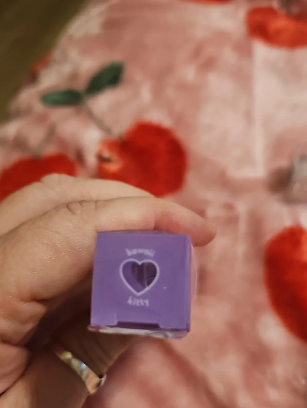 Hello Kitty Iridescent Jelly Glaze High-Shine Lip Gloss - Purple Packaging